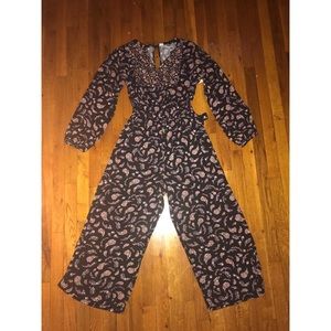 Old Navy Paisley Jumpsuit